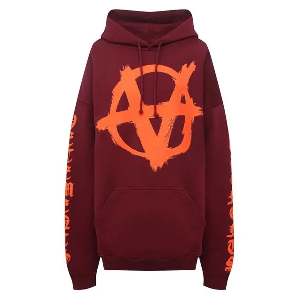 Хлопковое худи VETEMENTS