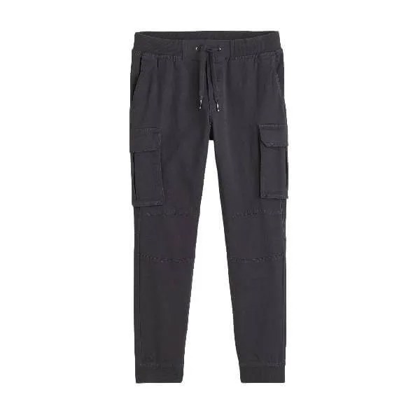 Брюки-джоггеры H&M Skinny Fit Cargo Joggers, темно-серый