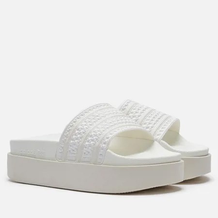 Женские сланцы adidas Originals Adilette Bonega, цвет белый, размер 39 EU