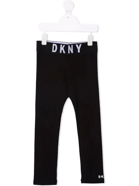 Dkny Kids легинсы с логотипом