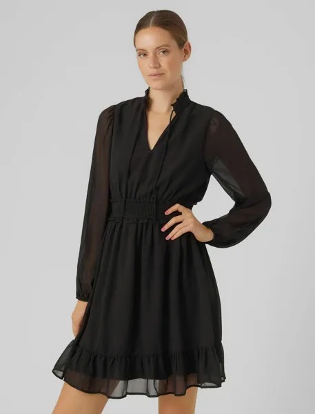 Летнее платье Vero Moda, черное
