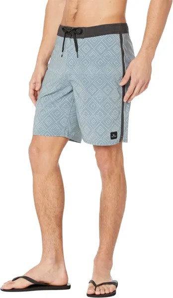 Шорты для плавания Mirage Journeys 19 дюймов Rip Curl, цвет Mineral Blue
