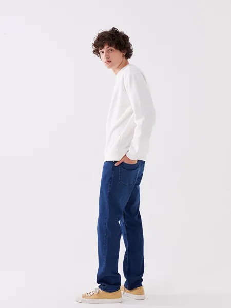 779 Мужские джинсовые брюки стандартного кроя LCW Jeans, среднее индиго родео