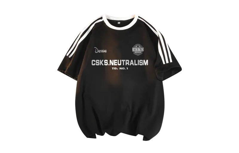Футболка унисекс Csks, бордовый