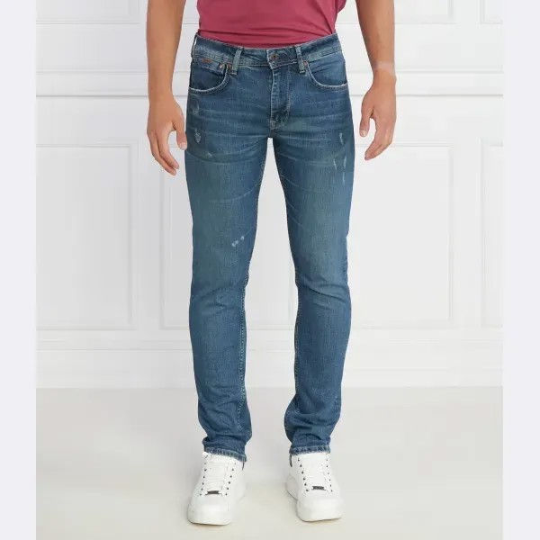 Джинсы прямого кроя Pepe Jeans London, синий