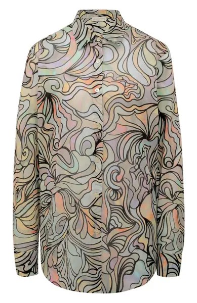 Хлопковая рубашка Dries Van Noten