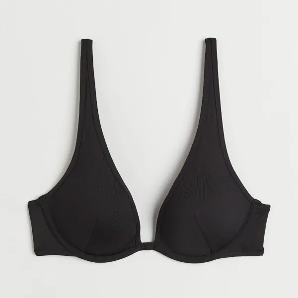 Лиф бикини H&M Push-up, черный