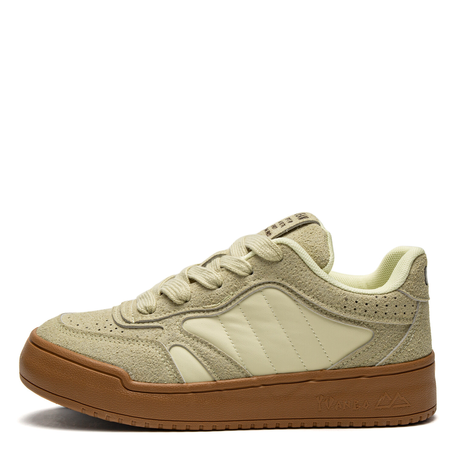 Кроссовки STAE Skateboarding Shoes Women's Low-top, бежевый/синий