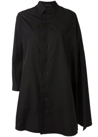 Yohji Yamamoto рубашка с кейпом