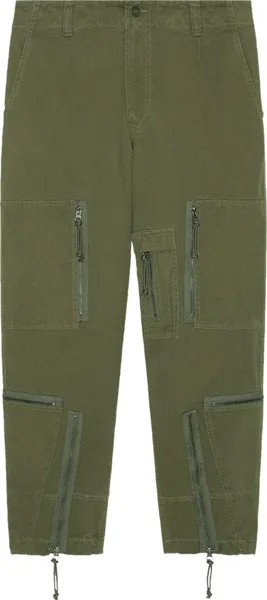 Брюки Cav Empt Yossarian #6 'Khaki', зеленый