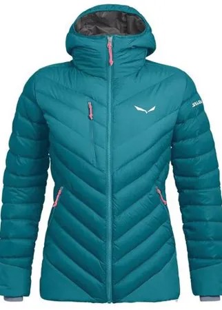 Куртка Salewa Ortles Medium 2 Down, размер XS/40, голубой, зеленый