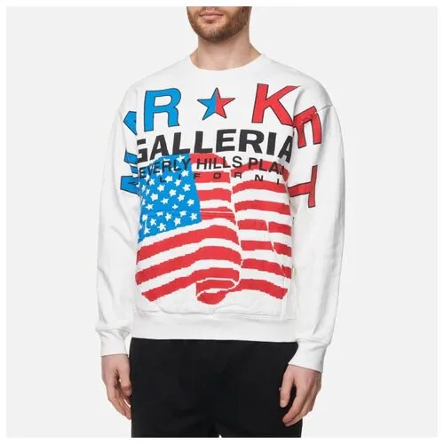 Мужская толстовка MARKET Low Prices Fleece Crew Neck белый, Размер M