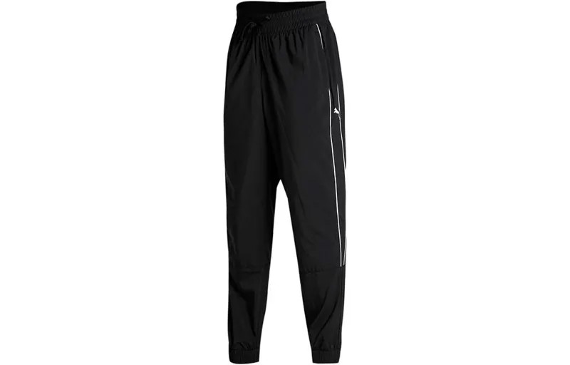 Мужские трикотажные спортивные штаны Puma, цвет Black