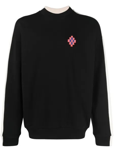 Marcelo Burlon County of Milan толстовка с нашивкой Cross, черный