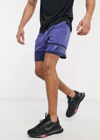 Фиолетовые шорты Nike Training Sport Clash-Фиолетовый цвет