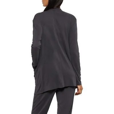 BCBGMAXAZRIA Женская многослойная верхняя куртка-кардиган с открытым передом BHFO 4921