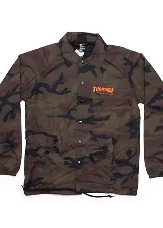 Ветровка THRASHER Pentagram Coach Jacket Camo 2021