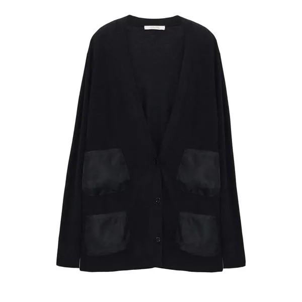 Кардиган merino elegance cardigan 999 pure Dorothee Schumacher, черный