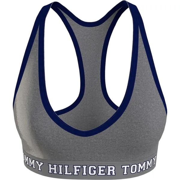 Бралетт Tommy Jeans Cotton Triangle, серый