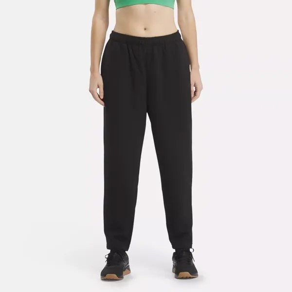 Флисовые спортивные штаны Lux Reebok, черный