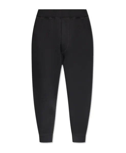 Спортивные брюки с логотипом Dsquared2, черный