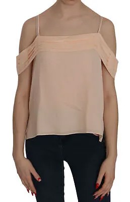 ALEXANDER WANG Блузка оранжевого цвета с открытыми плечами и квадратным вырезом. 6/С Рекомендуемая розничная цена 200 долларов США