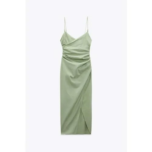 Сарафан Zara, размер XS, хаки