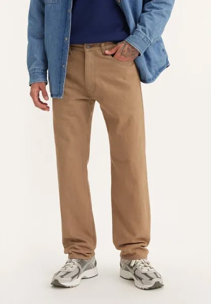 Джинсы прямого кроя 555 RELAXED STRAIGHT Levi's, бежевый