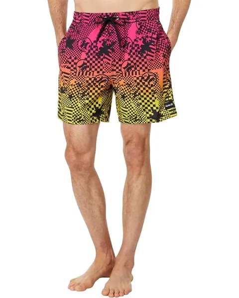 Шорты Hurley Cannonball Volley 25Th S2 17, цвет Neon Pink- Hurley