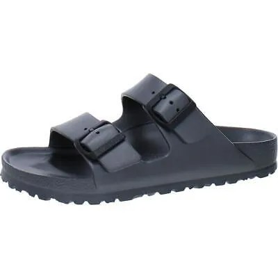 Женские серебряные шлепанцы с поролоновой стелькой Birkenstock 39 BHFO 1190