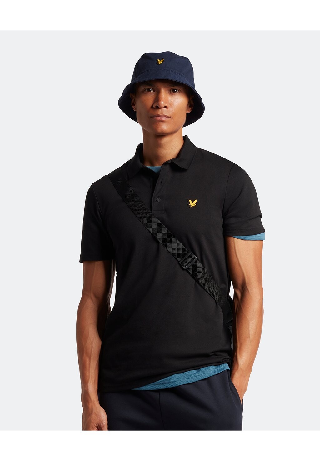Поло Sport Ss Lyle & Scott, цвет z jet black