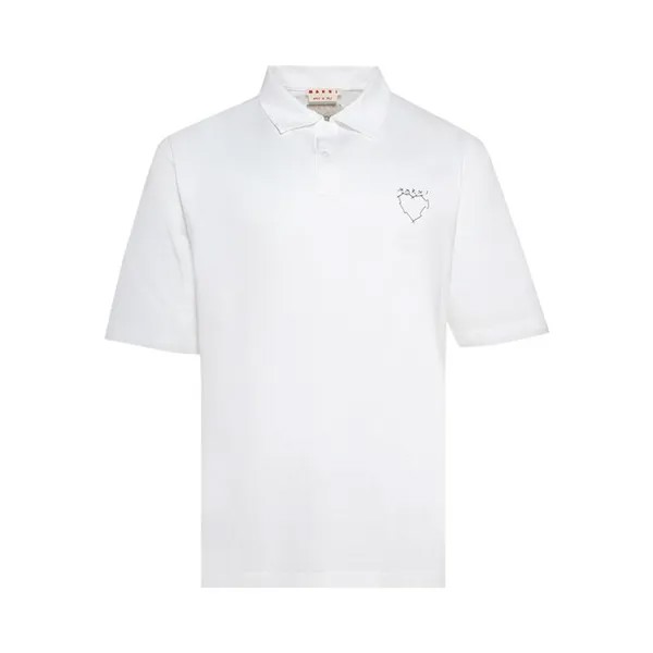 Поло Marni Polo Neck, цвет Lily White