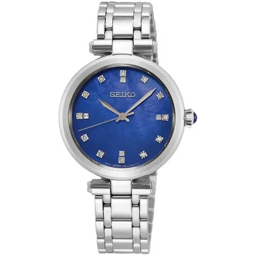 Наручные часы SEIKO Японские наручные часы Seiko SRZ531P1, синий