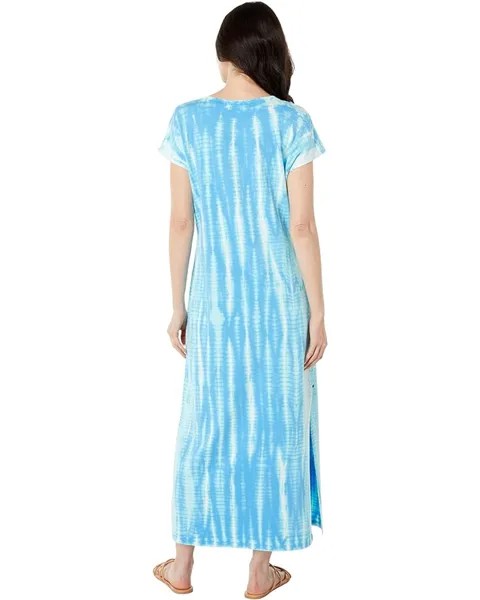 Платье Hatley Blake Dress - Azure Tie-Dye, цвет Azure Tie-Dye