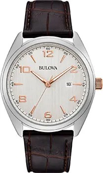 Японские наручные  мужские часы Bulova 98B347. Коллекция Classic