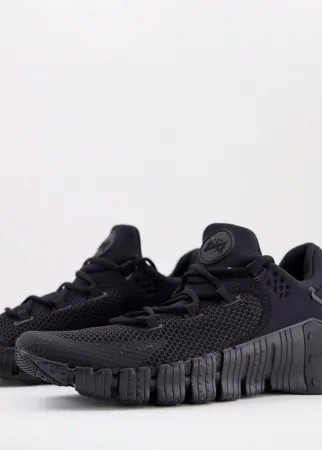 Черные кроссовки Nike Training Free Metcon 4-Черный цвет