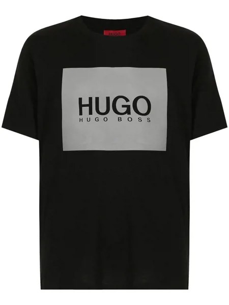 HUGO футболка с логотипом