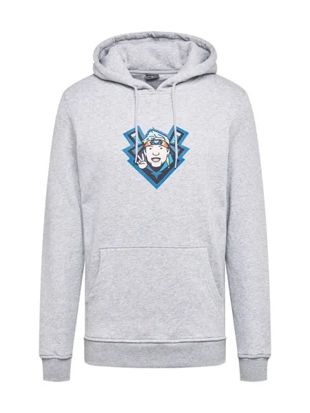 Толстовка Mister Tee Gaming, пестрый серый