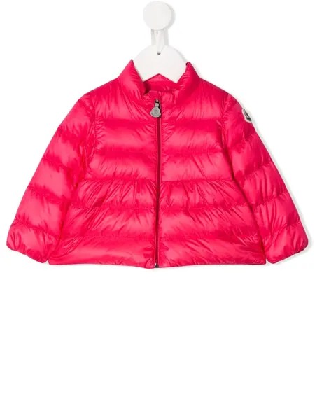 Moncler Enfant куртка-пуховик на молнии