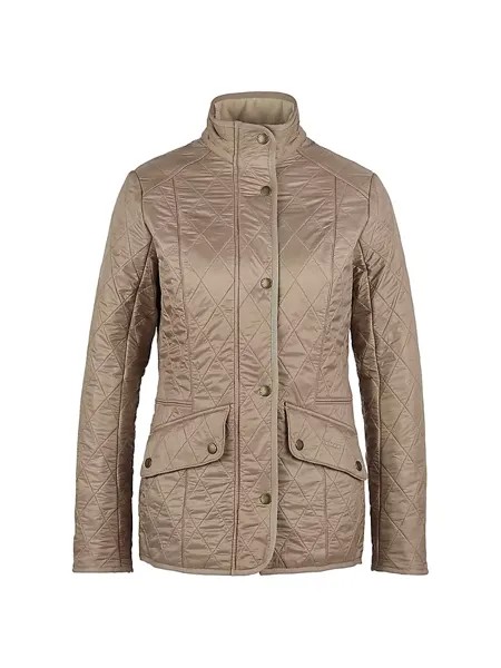 Кавалерийская стеганая куртка Polar Barbour, цвет light fawn