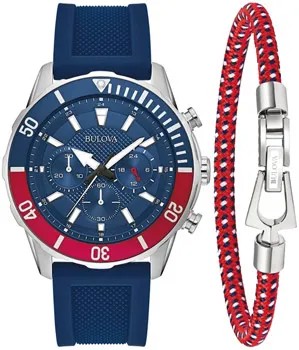 Японские наручные  мужские часы Bulova 98K111. Коллекция Sports