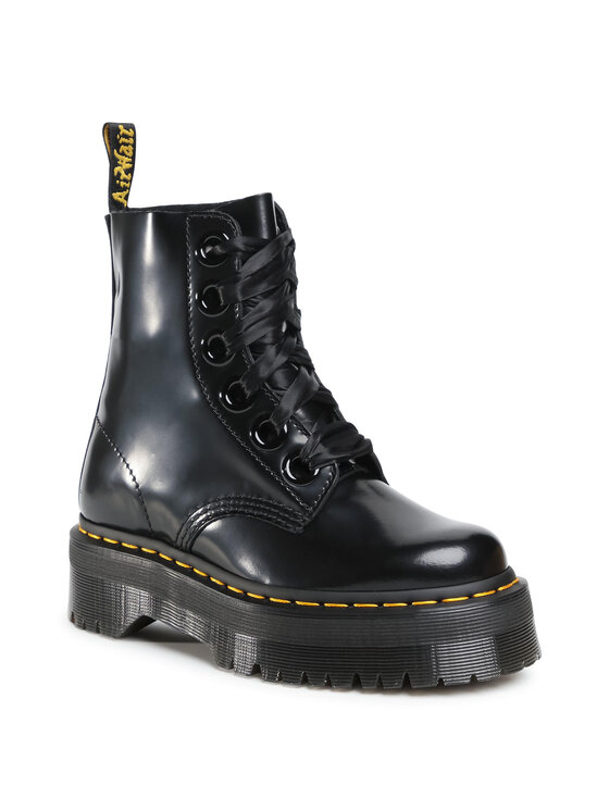 Ботинки на шнуровке Dr. Martens, черный