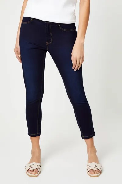 Джинсы Grazer скинни до щиколотки Petite Dorothy Perkins, синий
