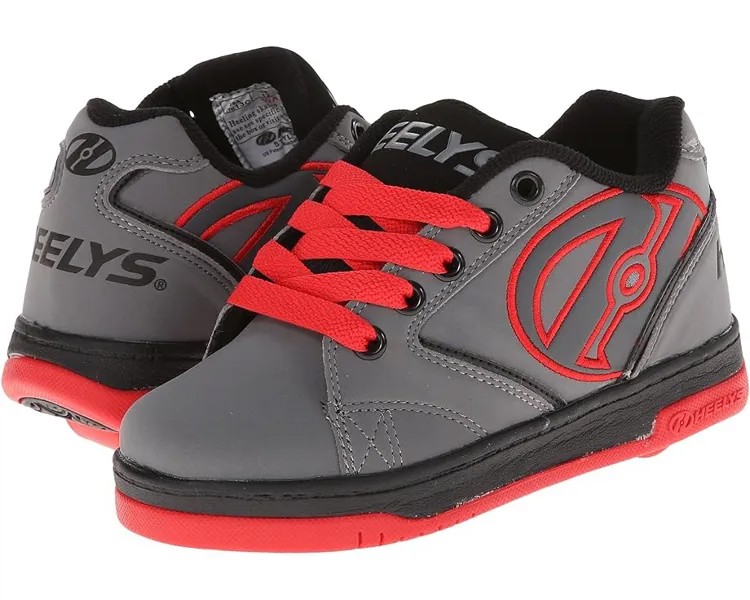 Кроссовки Heelys Propel 2.0, цвет Grey/Red/Black