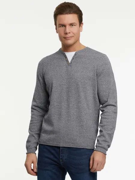 Пуловер мужской oodji 4L212174M синий 2XL