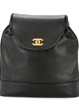 Chanel Pre-Owned рюкзак с логотипом