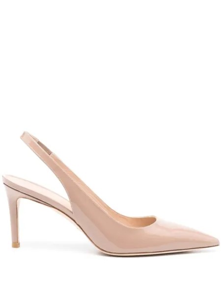 Stuart Weitzman туфли Stuart 75, нейтральный цвет