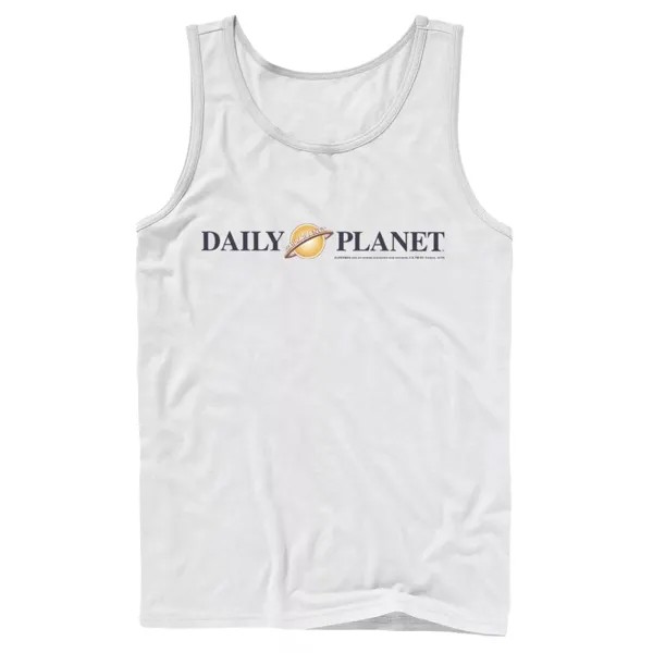 Мужская майка с графическим логотипом DC Comics Superman Daily Planet