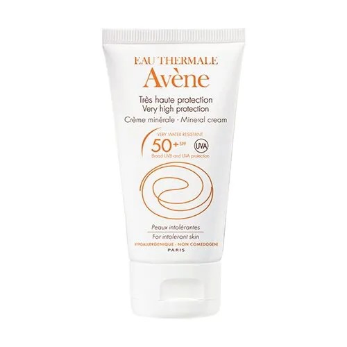 AVENE Крем солнцезащитный с минеральным экраном SPF 50 50 мл
