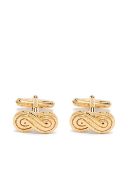 LANVIN запонки с логотипом